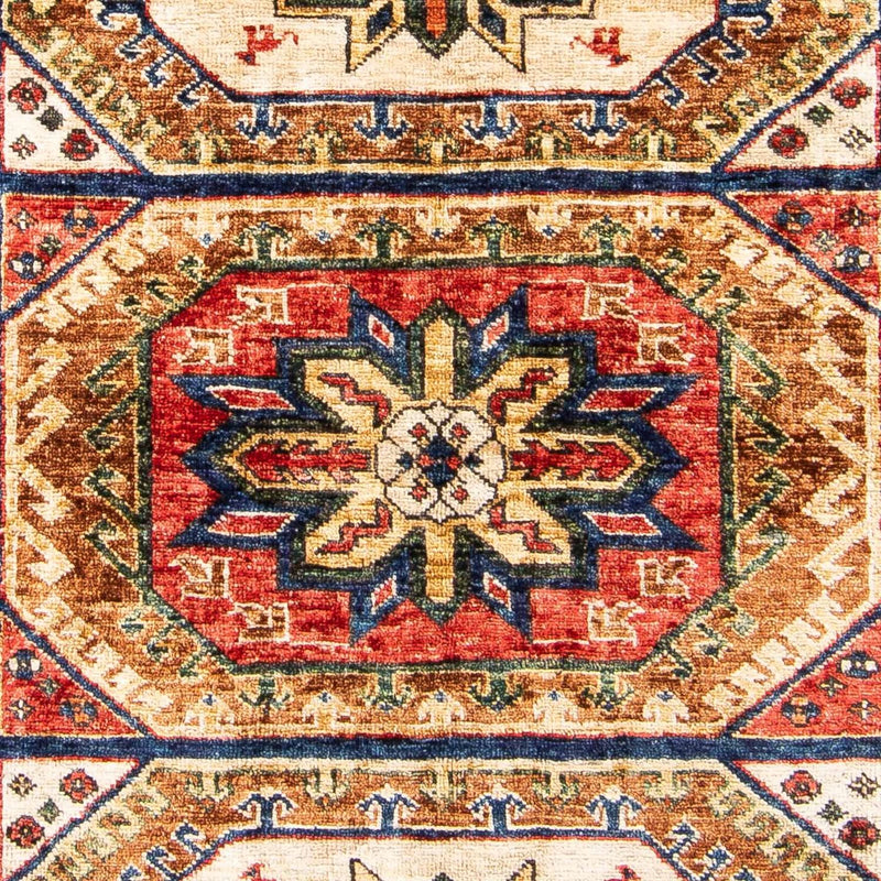 Alfombra afgana - 185 x 122 cm - azul oscuro