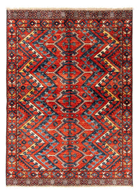 Alfombra afgana - 182 x 118 cm - multicolor