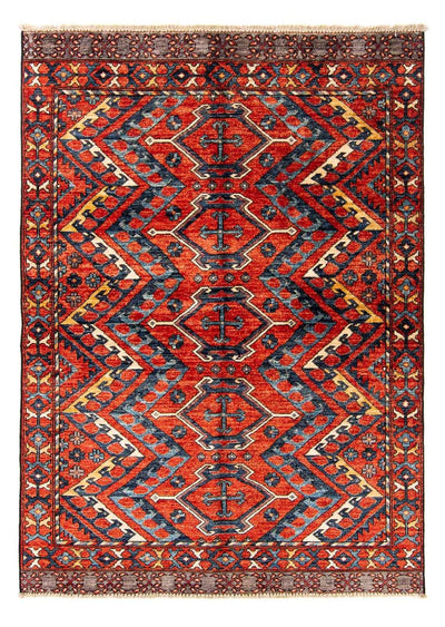 Alfombra afgana 118x182cm - Alfombra oriental - multicolor