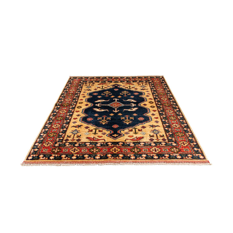 Alfombra afgana - 200 x 152 cm - azul oscuro