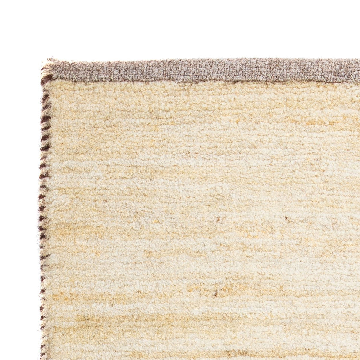 Alfombra Gabbeh - Loribaft Persa - 60 x 40 cm - beige
