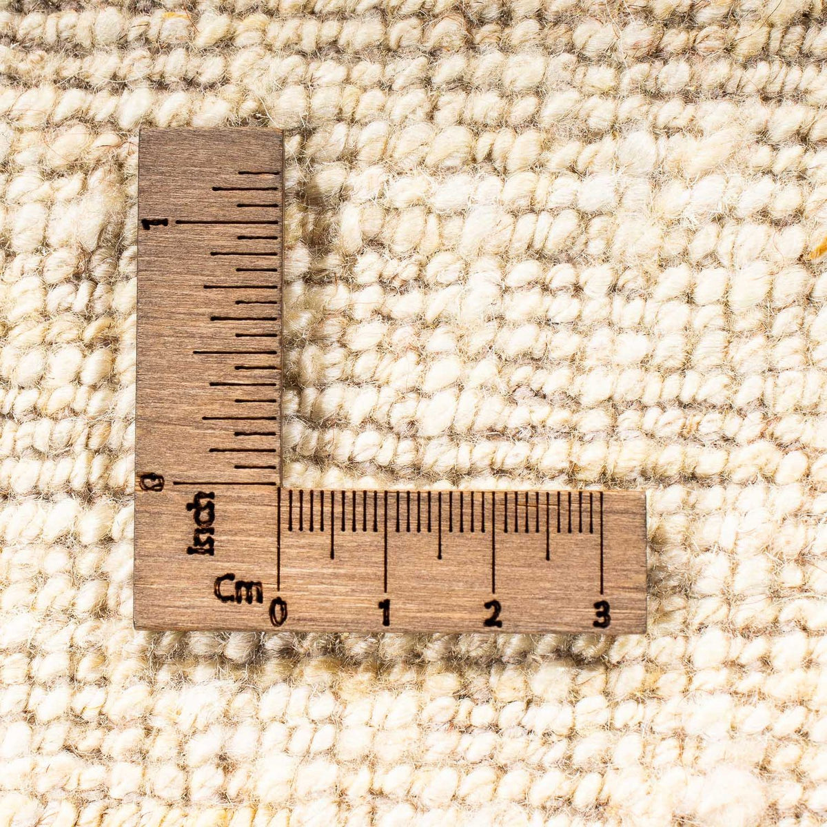 Alfombra Gabbeh - Loribaft Persa - 60 x 40 cm - beige