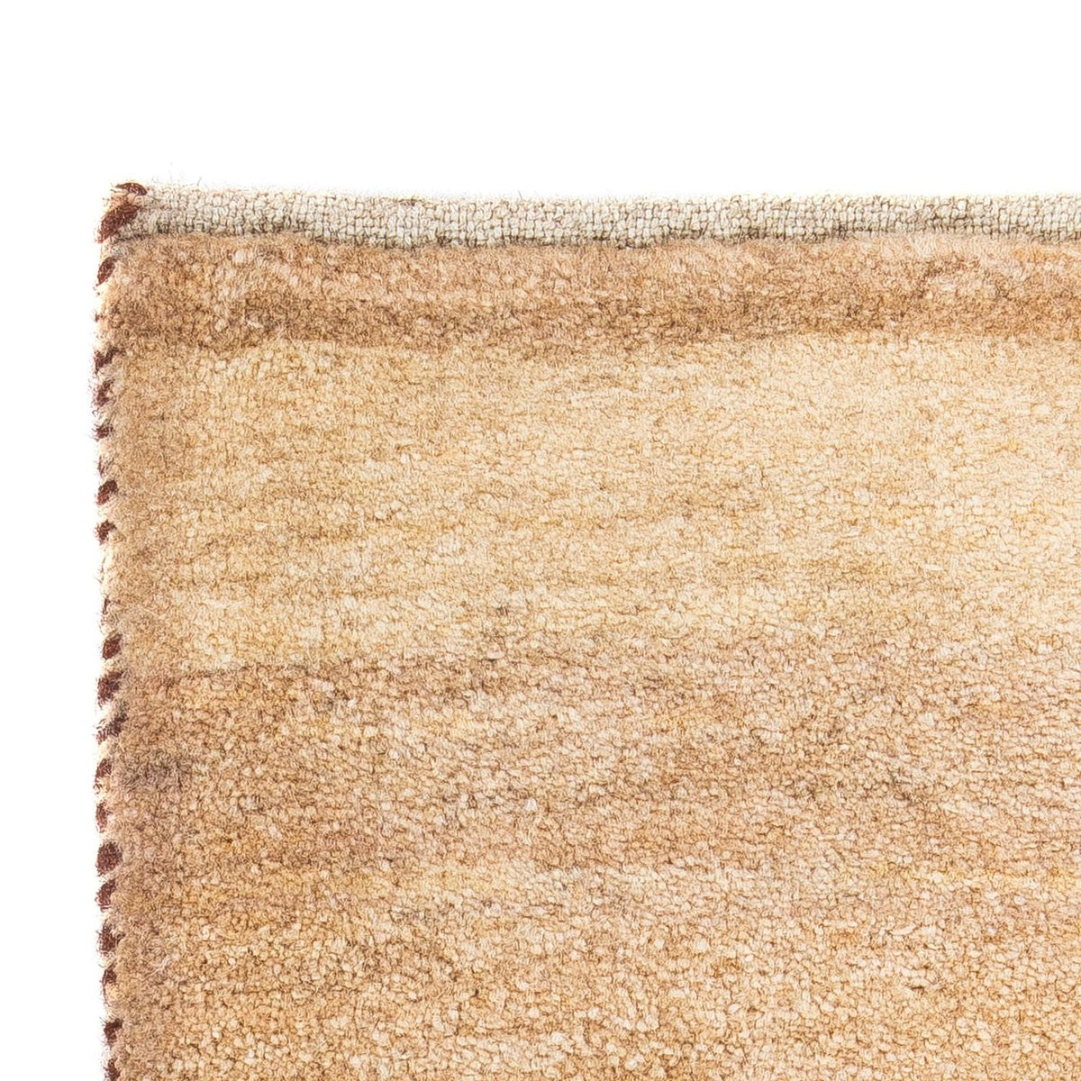 Alfombra Gabbeh - Loribaft Persa - 60 x 40 cm - beige