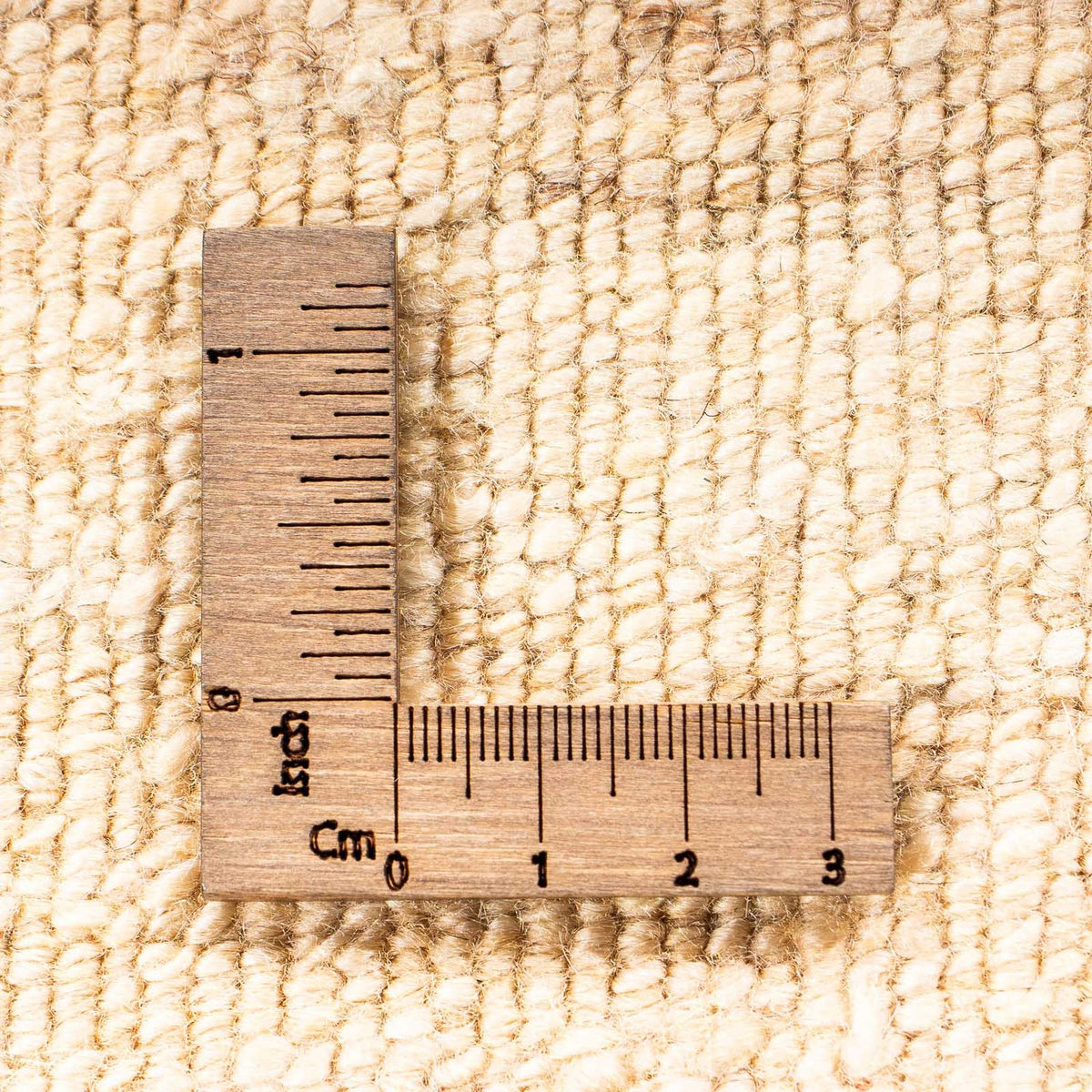 Alfombra Gabbeh - Loribaft Persa - 60 x 40 cm - beige