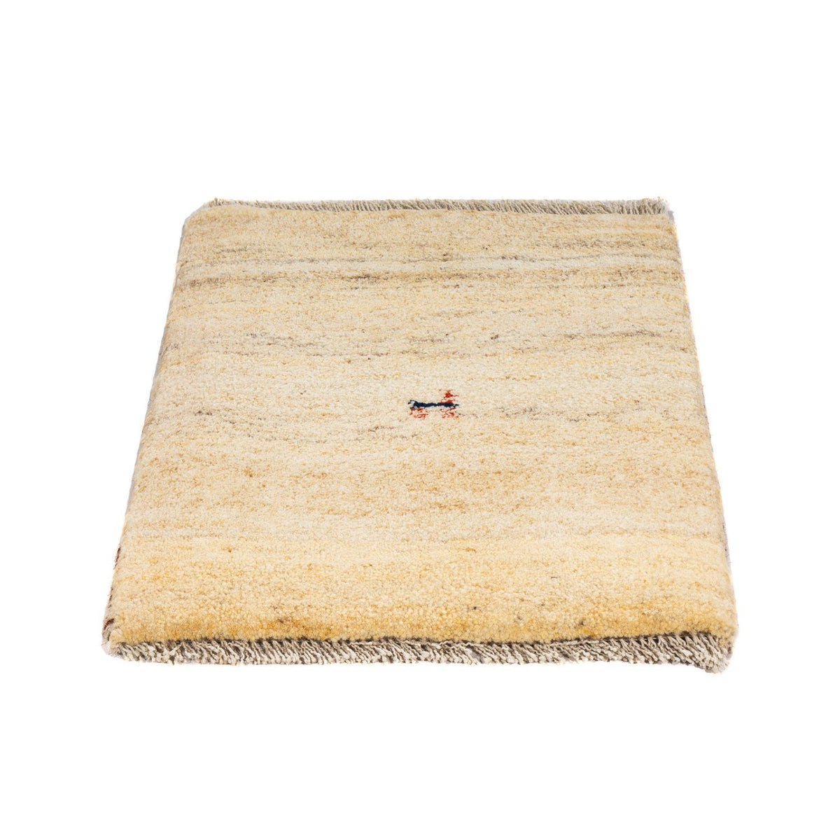 Alfombra Gabbeh - Loribaft Persa - 60 x 40 cm - beige