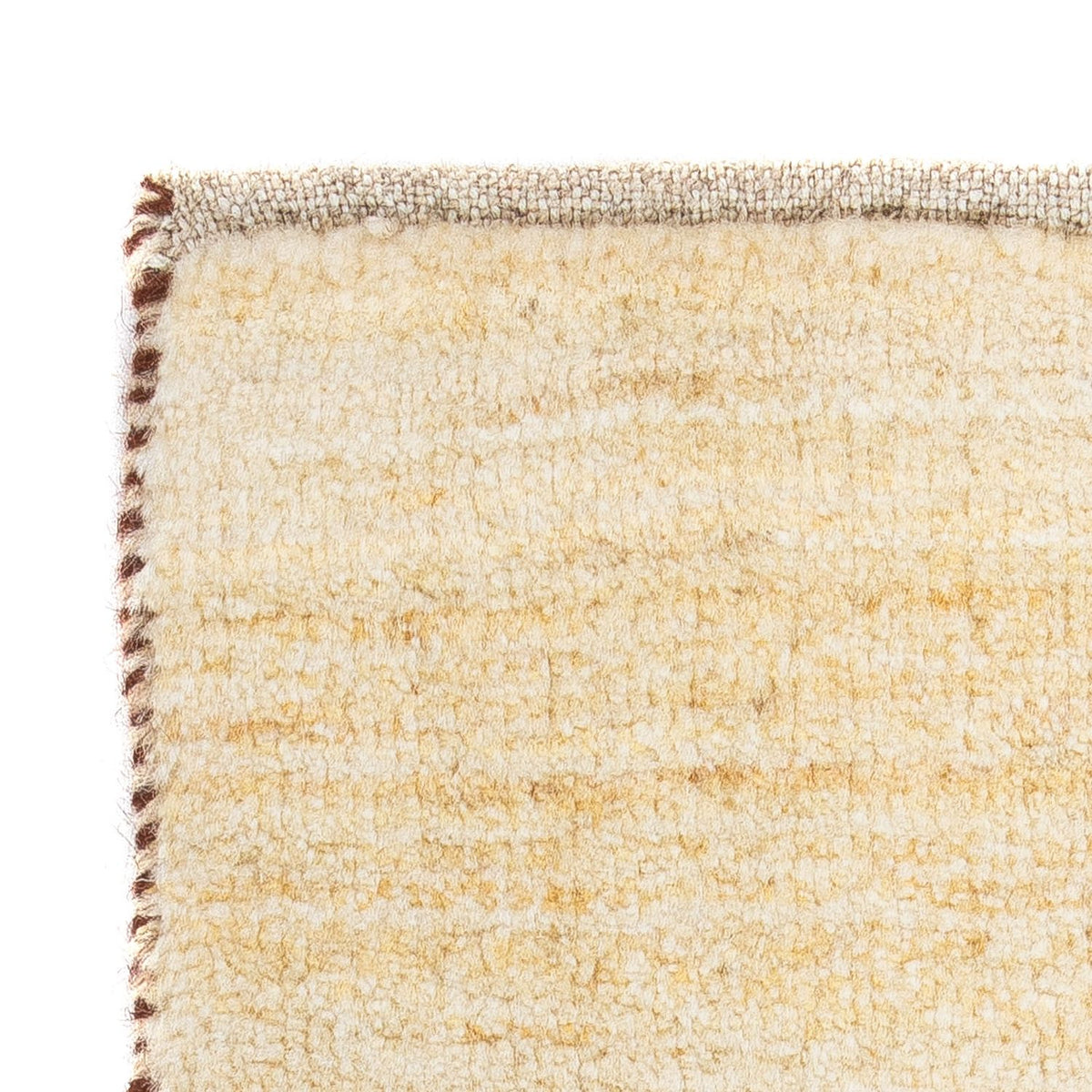 Alfombra Gabbeh - Loribaft Persa - 60 x 40 cm - beige