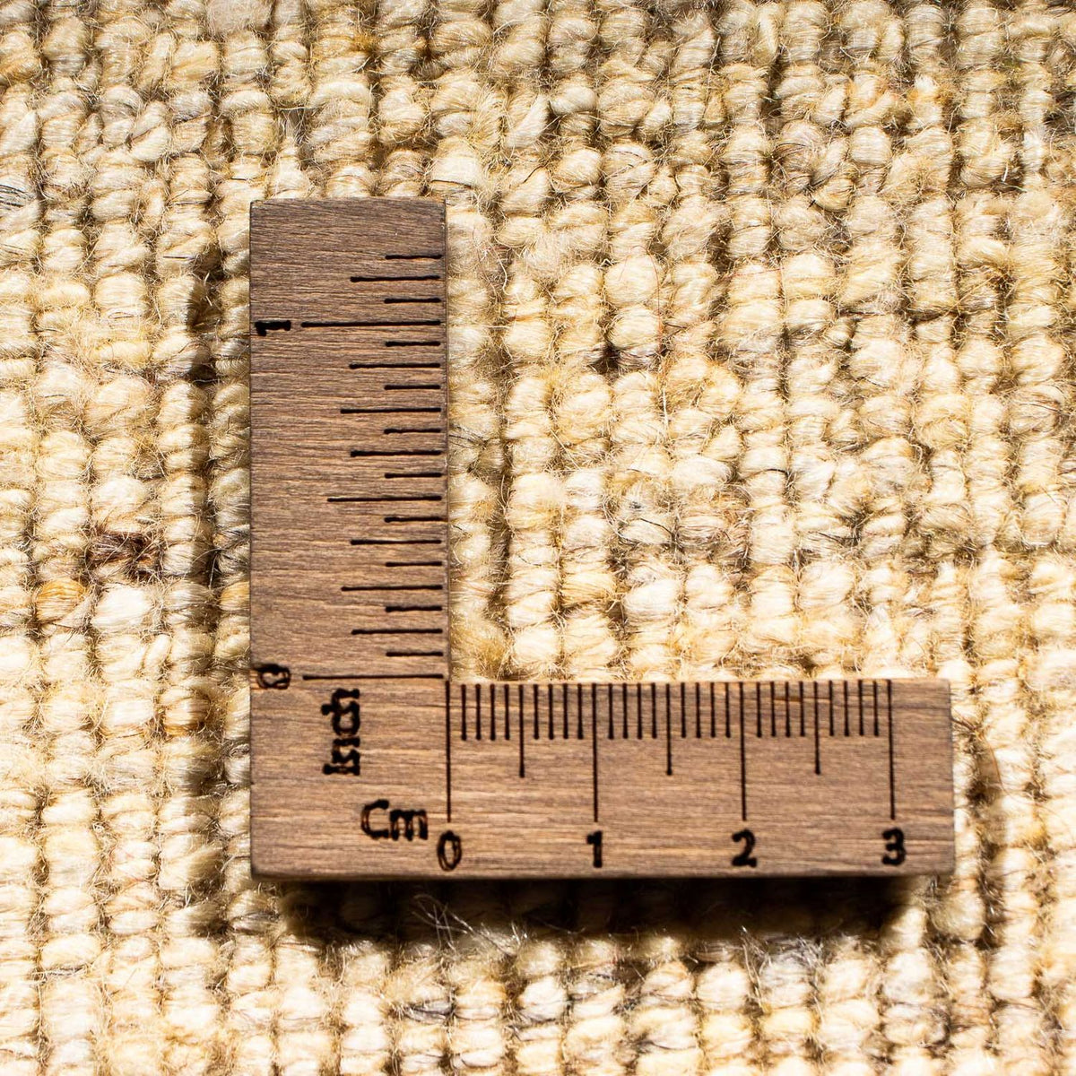 Alfombra Gabbeh - Loribaft Persa - 60 x 40 cm - beige