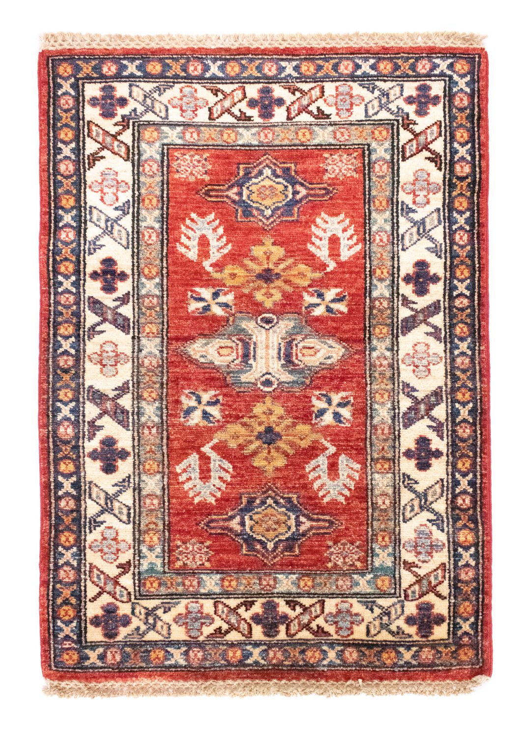 Alfombra Ziegler - Kazak - 88 x 62 cm - rojo