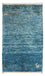 Alfombra Gabbeh - Loribaft Persa - 60 x 40 cm - azul claro