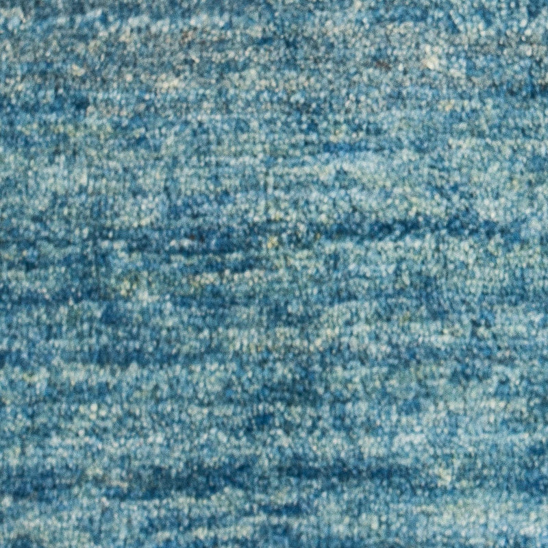 Alfombra Gabbeh - Loribaft Persa - 60 x 40 cm - azul claro