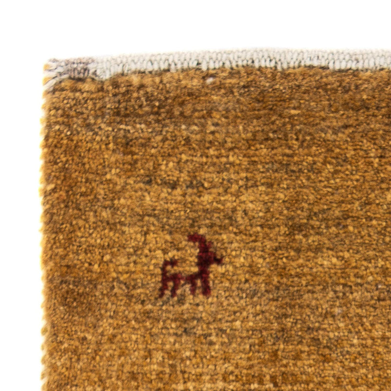 Alfombra Gabbeh - Loribaft Persa - 60 x 40 cm - marrón