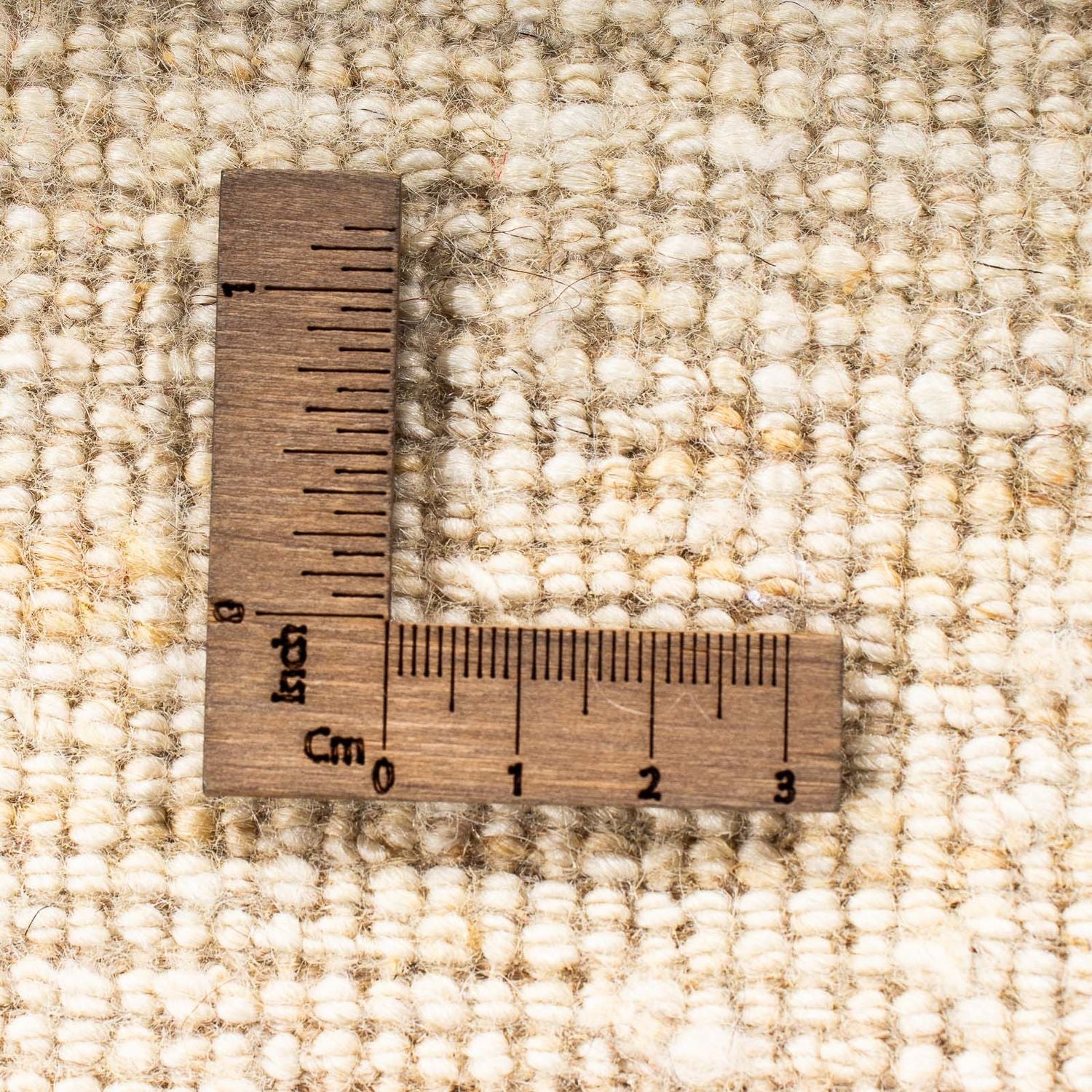 Alfombra Gabbeh - Loribaft Persa - 60 x 40 cm - beige