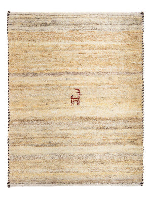 Alfombra Gabbeh - Persa - 60 x 40 cm - beige