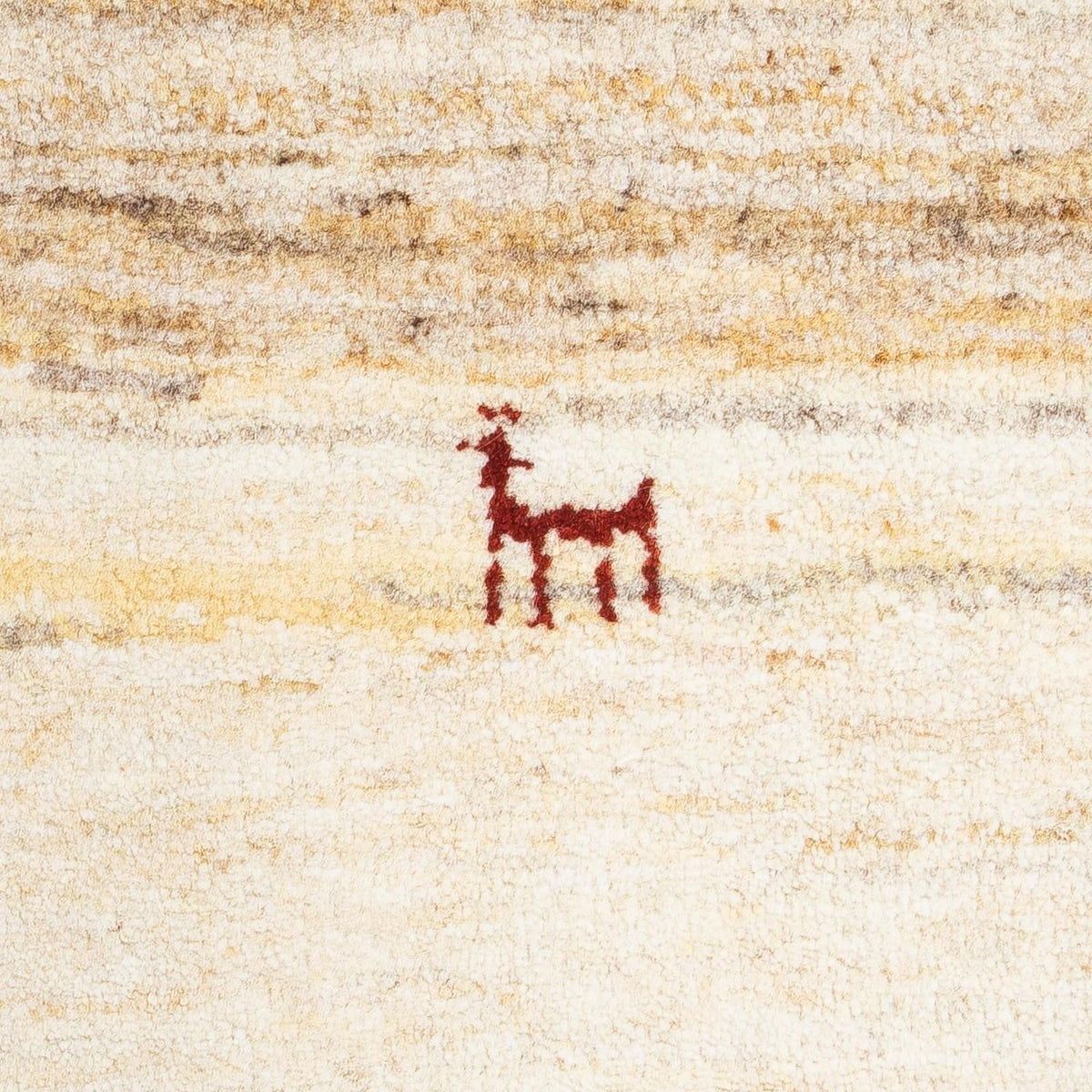 Alfombra Gabbeh - Persa - 60 x 40 cm - beige