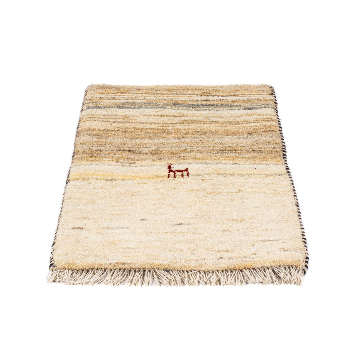 Alfombra Gabbeh - Persa - 60 x 40 cm - beige
