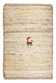 Gabbeh persa Alfombra 60x40cm - Perserteppich Wollteppich