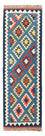 Alfombra de pasillo Alfombra Kelim - Oriental - 204 x 62 cm - azul