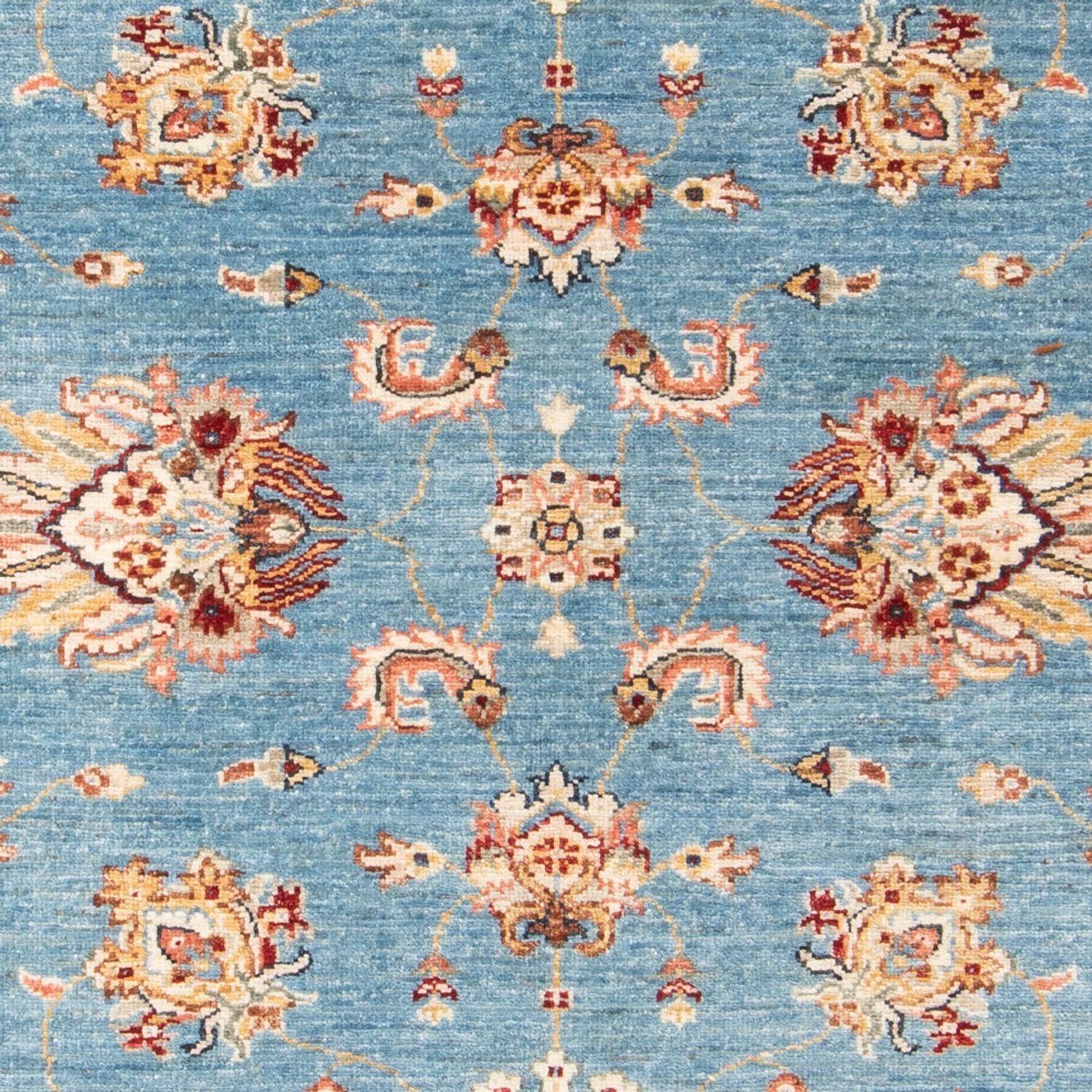 Alfombra Ziegler - 183 x 125 cm - azul claro