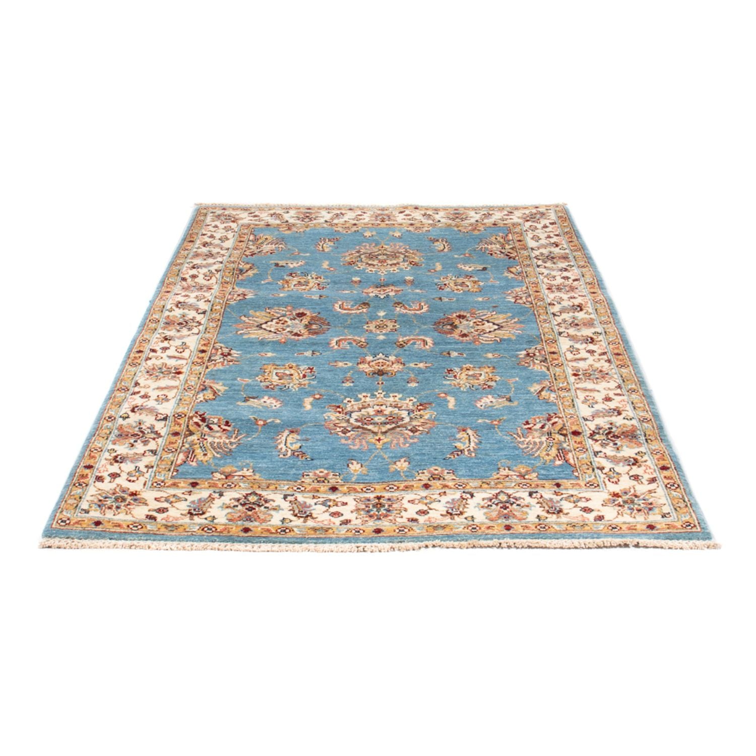 Alfombra Ziegler - 183 x 125 cm - azul claro