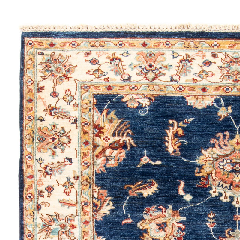 Alfombra Ziegler - 176 x 120 cm - azul oscuro