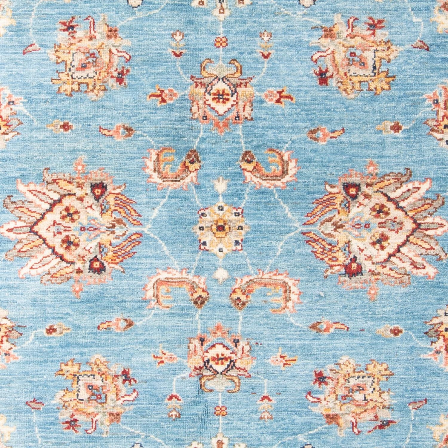 Alfombra Ziegler - 186 x 123 cm - azul claro