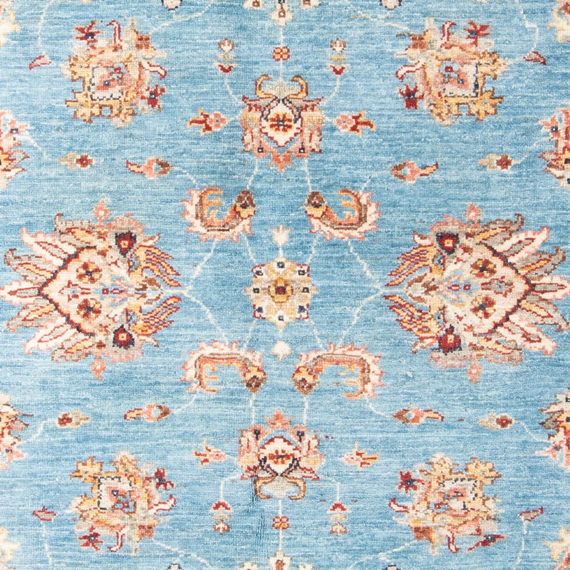 Alfombra Ziegler - 186 x 123 cm - azul claro