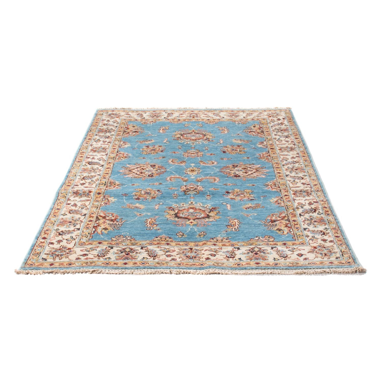 Alfombra Ziegler - 186 x 123 cm - azul claro