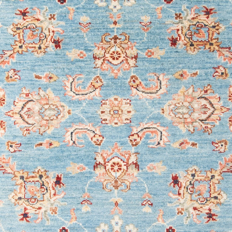 Alfombra Ziegler - 159 x 105 cm - azul claro