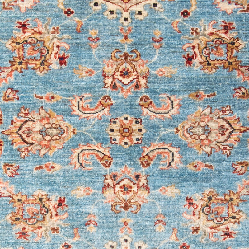 Alfombra Ziegler - 161 x 104 cm - azul claro