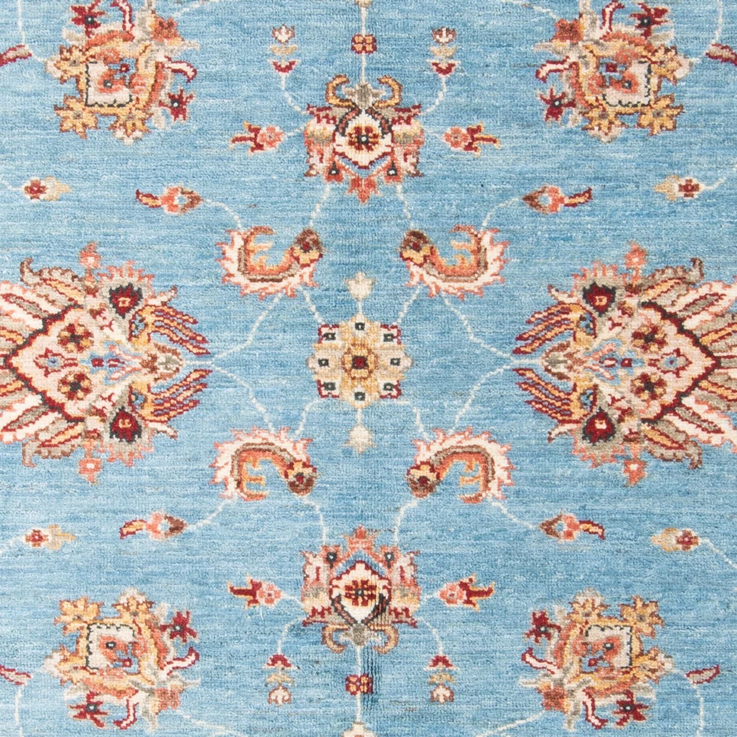 Alfombra Ziegler - 204 x 153 cm - azul claro