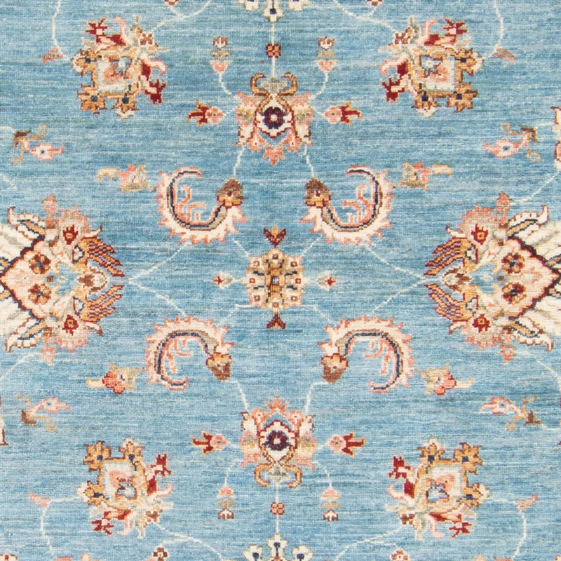 Alfombra Ziegler - 214 x 154 cm - azul claro