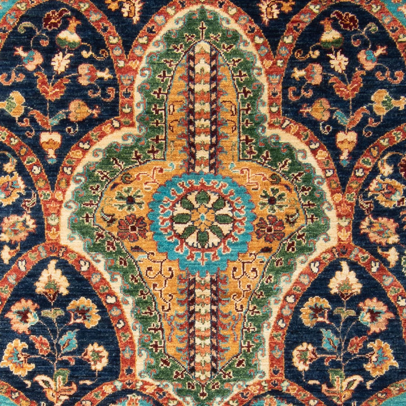 Alfombra Ziegler - Ariana - 205 x 157 cm - azul oscuro