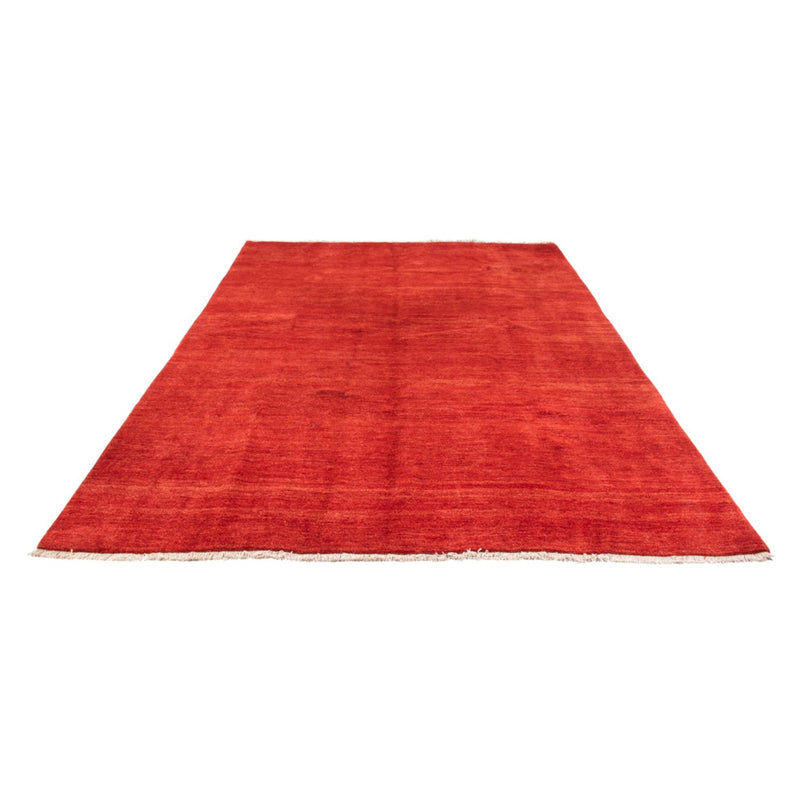 Alfombra Gabbeh - Loribaft Persa - 406 x 300 cm - rojo oscuro