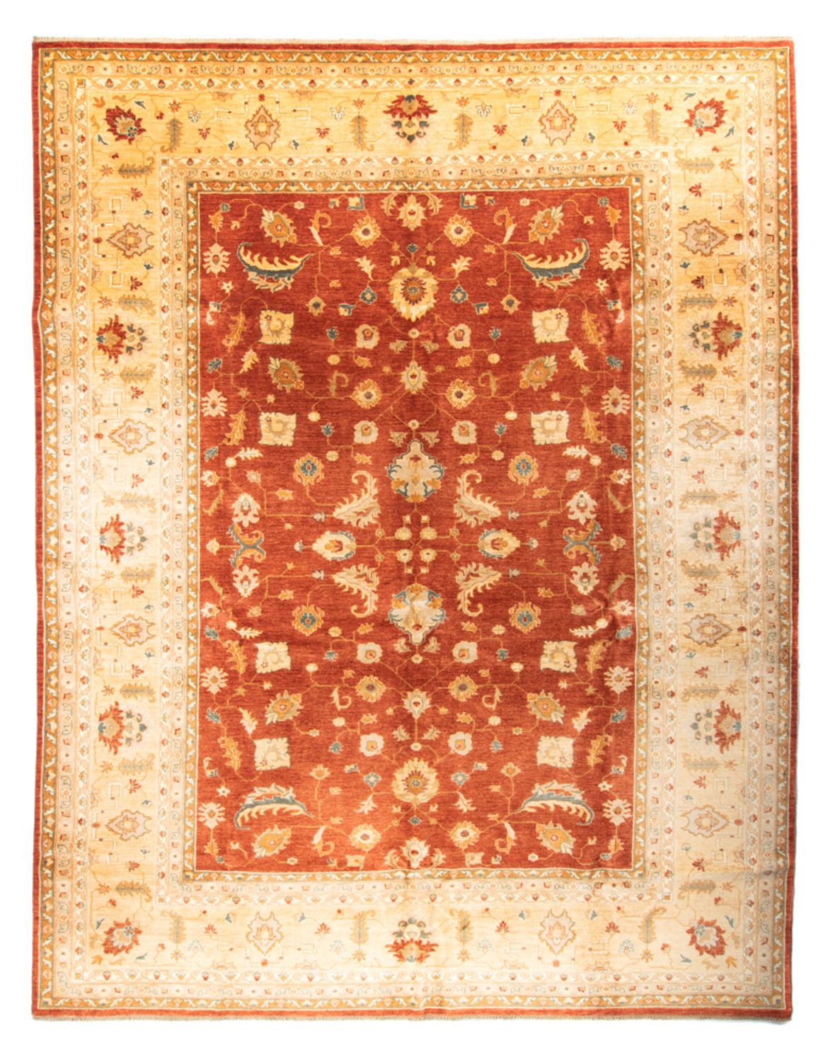 Alfombra Ziegler - 398 x 307 cm - óxido