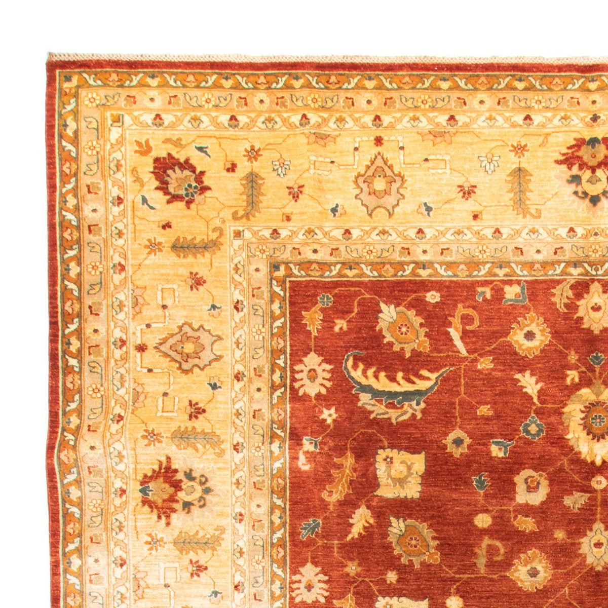 Alfombra Ziegler - 398 x 307 cm - óxido