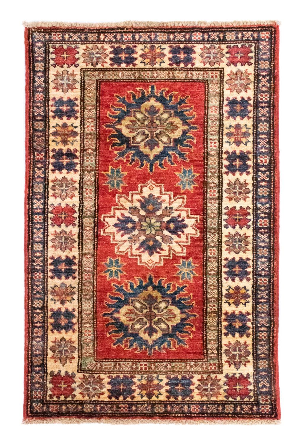 Alfombra Ziegler - Kazak - 95 x 58 cm - rojo