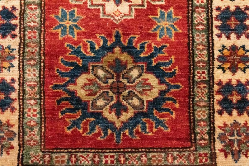 Alfombra Ziegler - Kazak - 95 x 58 cm - rojo