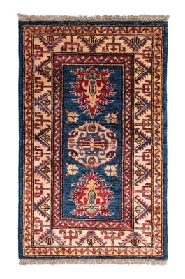 Alfombra Ziegler - Kazak - 97 x 61 cm - azul