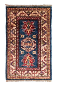 Alfombra Ziegler - Kazak - 97 x 61 cm - azul