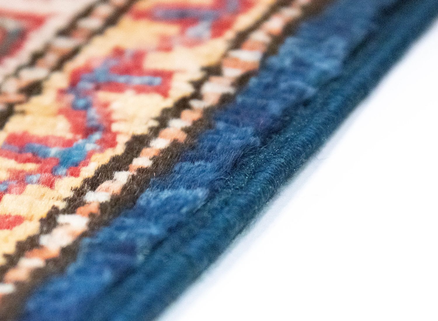 Alfombra Ziegler - Kazak - 97 x 61 cm - azul