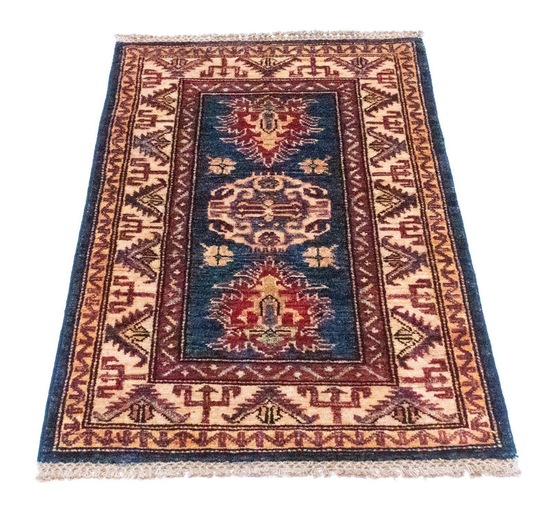 Alfombra Ziegler - Kazak - 97 x 61 cm - azul