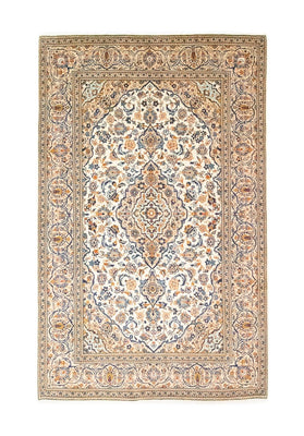 Alfombra persa - Keshan - 309 x 195 cm - azul