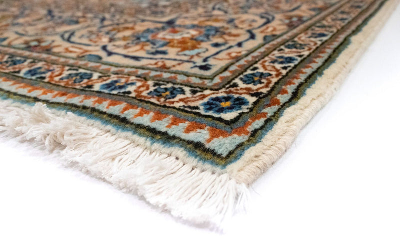 Alfombra persa - Keshan - 309 x 195 cm - azul