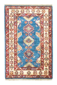 Alfombra Ziegler - Kazak - 97 x 65 cm - azul