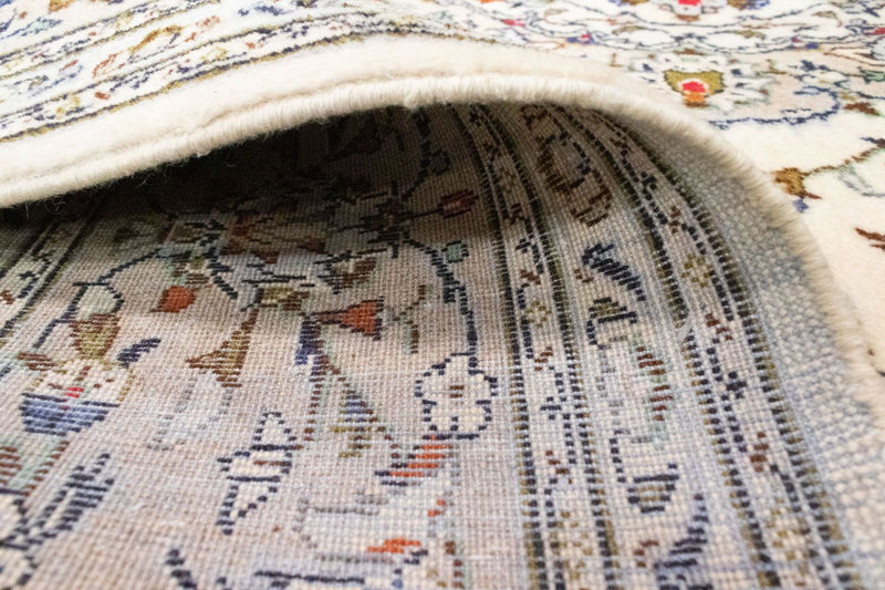 Alfombra persa - Keshan - 298 x 194 cm - beige