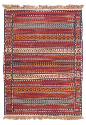 Alfombra Kelim - Oriental - 150 x 100 cm - multicolor