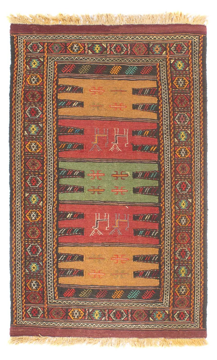 Alfombra Kelim - Oriental - 170 x 100 cm - multicolor
