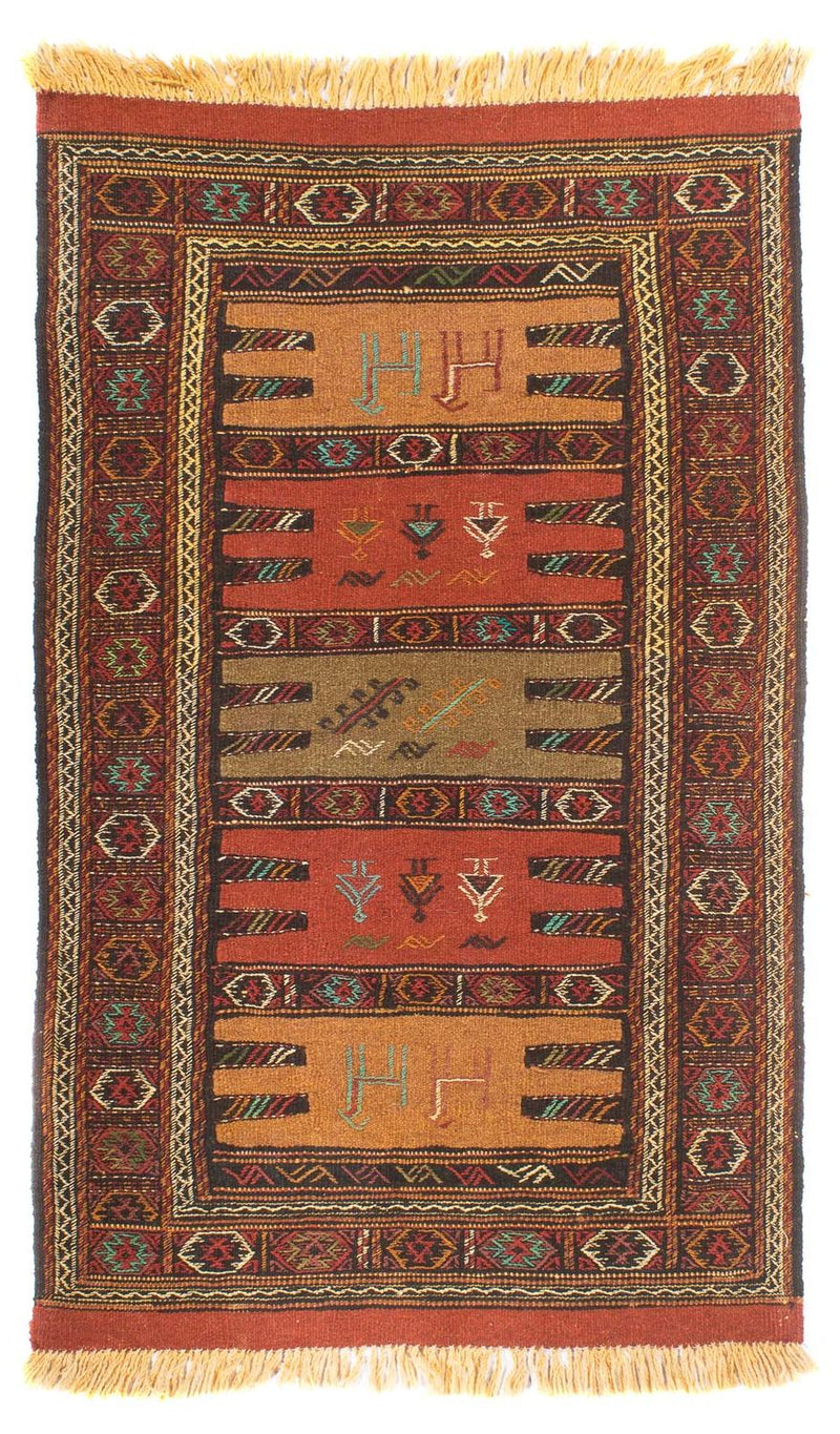 Alfombra Kelim - Oriental - 173 x 100 cm - multicolor
