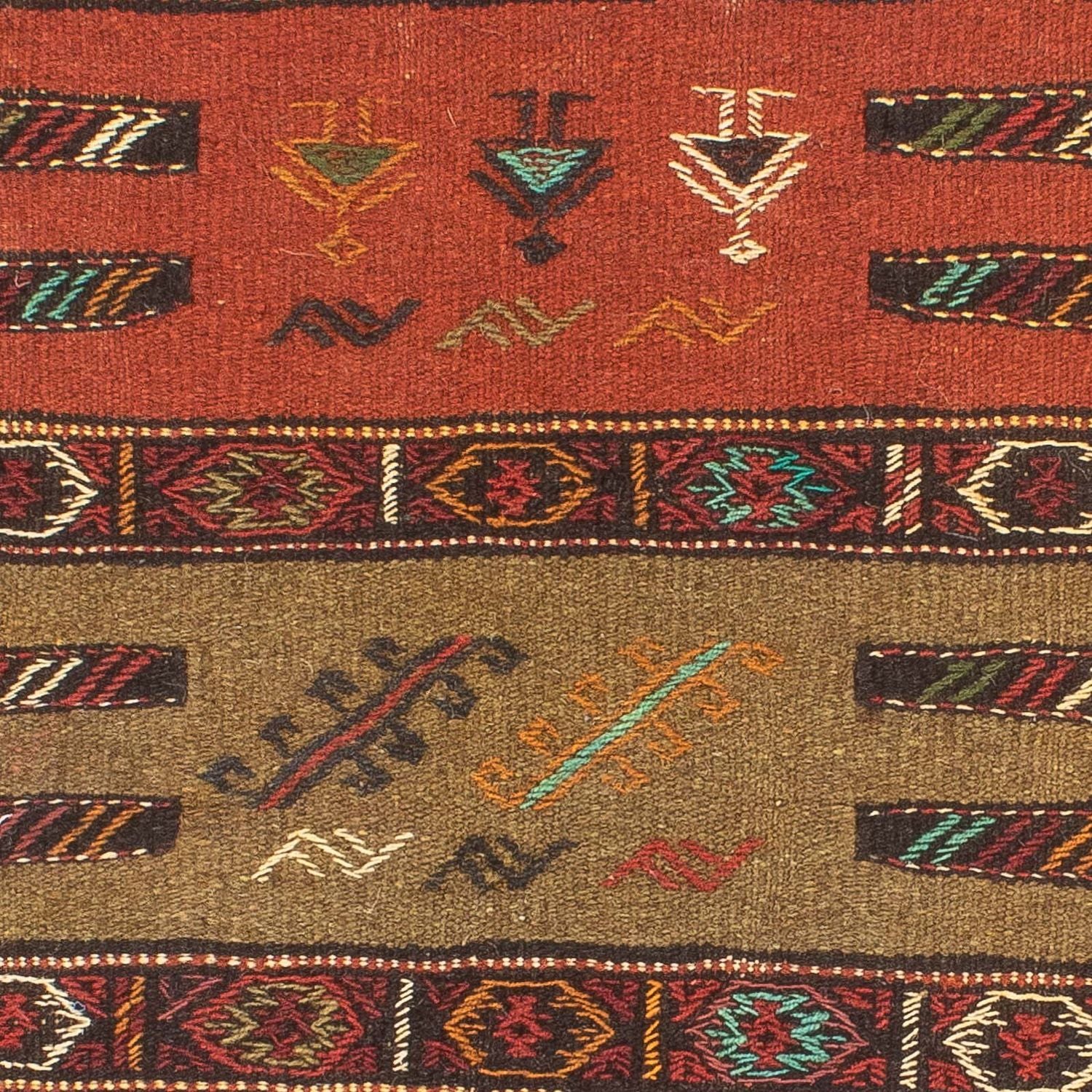Alfombra Kelim - Oriental - 173 x 100 cm - multicolor