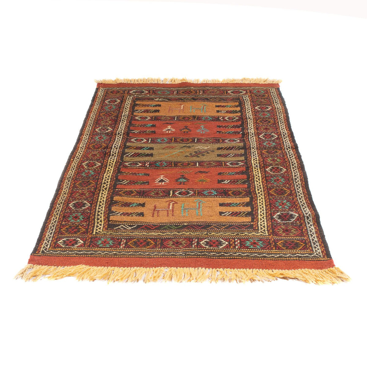 Alfombra Kelim - Oriental - 173 x 100 cm - multicolor